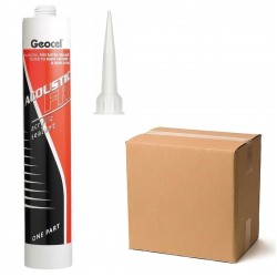 Geocel Acoustic FR Fire Intumescent 380ml Sealant Box of 12 - WHITE