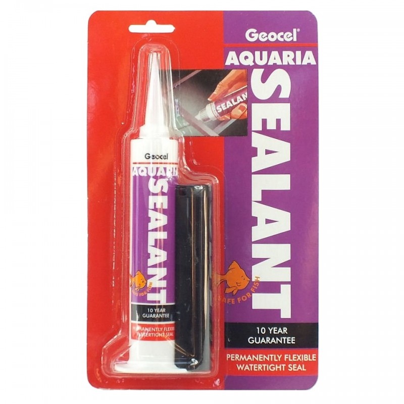 Geocel Aquaria Aquarium Silicone Sealant 78g CLEAR Sealants and Tools