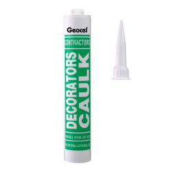 Geocel Contractors Decorators Caulk White Brown Magnolia