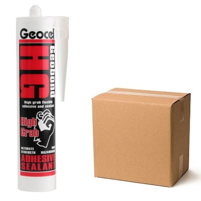 Geocel Geobond HG High Grab Flexible Adhesive Sealant White 12 Box