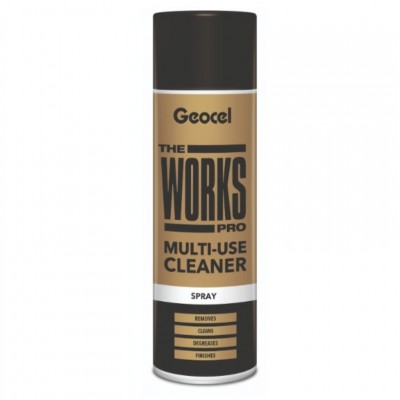 Geocel The Works Pro Spray Cleaning Solvent Adhesive Sealant Remover
