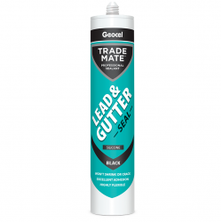 Geocel Trade Mate Lead and Gutter Seal Silicone Sealant Black