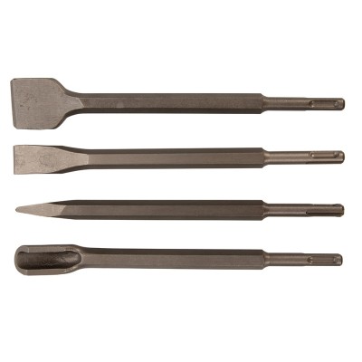 GMC SDS Plus Breaker Masonry Chisel 4 Piece Set 383567