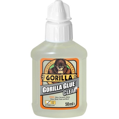 Gorilla Glue Crystal Clear Int Ext Adhesive 50ml 1244002 GRGGGCL50