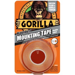 Gorilla External Heavy-Duty Double Sided Clear Mounting Tape 3044101