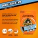 Gorilla GRGGDST73 Double Sided Carpet and Rug Tape Heavy Duty 7.3m 3044031