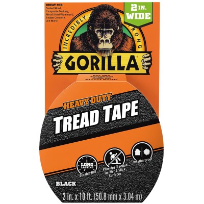 Gorilla GRGGTT Tread Tape Anti Slip Heavy Duty 3m Black 3044311