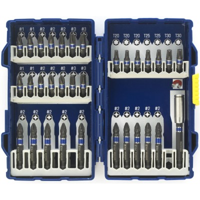 Irwin Pro Impact Screwdriver Bit Set and Magnetic Holder 1923437