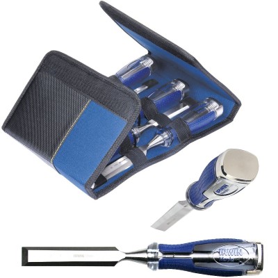 Irwin Marples High Impact Carpenters Wood Chisel 6mm to 25mm 5pc Set-b