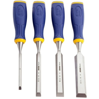 Irwin Marples MS500 Pro Touch Wood Chisel 6mm 13mm 19mm 25mm 4pc set 10505173