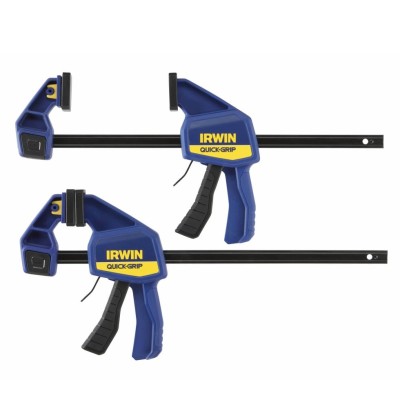 Irwin 300mm Quick Grip One Handed Trigger Clamp 2pk T5122QCEL7