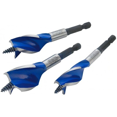 Irwin 6X Wood Auger Blue Groove 150mm Drill Bits 20mm 22mm 25mm 10506627