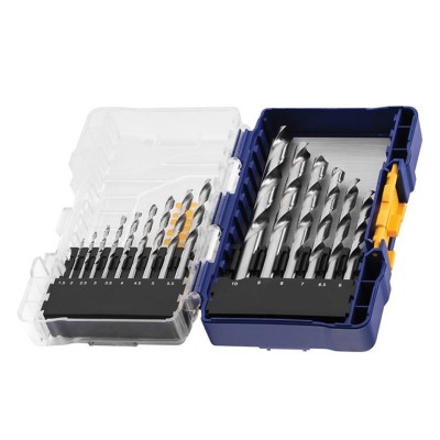 Irwin HSS Pro Drill Bit 15pc Set in Storage Case IW3031501