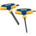 Irwin T-Handle Hex Allen Key 8 Piece Mixed Short and Long Set T10771 