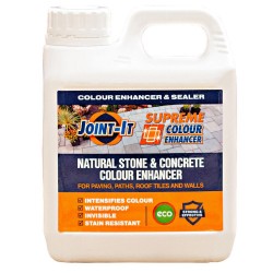 Joint it Supreme Colour Enhancer Sealer Paving Natural Stone Concrete 1 Litre SUPC1