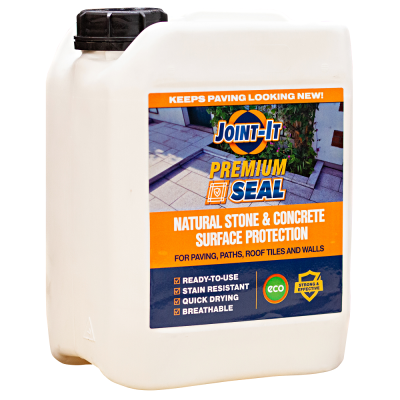 Joint it Premium Seal Sealer 5 Litre Paving Natural Stone Concrete PRES5
