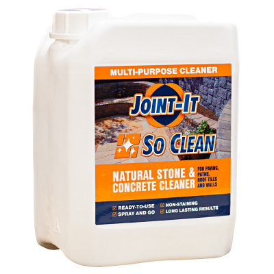 Joint It So Clean Masonry Patio Paving and Natural Stone Cleaner 5 Litre SOCL5