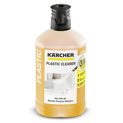 Karcher Plastic Cleaner 1 Litre 3 in 1 Pressure Washer Concentrate RM613