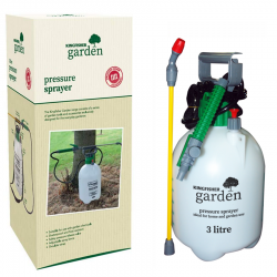 Kingfisher Small Lightweight Pump Action Pressure Garden Sprayer 3 Litre PS3L