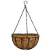 Kingfisher Flower Hanging Basket Coco Liner Round 14 inch HBLC14