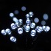 Dusk Till Dawn Solar Powered String Fairy Outdoor Lights 100 White LED SLSL3