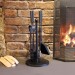 A La Maison Fireplace Real Fire Tool Companion 4pc Set FIRE11