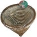 Kingfisher Natural Rope Cone Hanging Flower Basket 12 inch HB12RRC