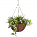 Kingfisher Galvanised Replacement Hanging Basket Triple Chain 14 inch HBC14
