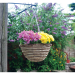 Kingfisher Natural Rope Hanging Flower Basket 12 inch HB12RR