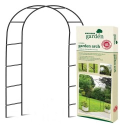 Kingfisher Garden Arch Metal Tubular Rose Climbing Plant Archway 2.4m WARCH