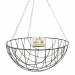 Kingfisher Green Wire Hanging Flower Basket 16 inch Large HB16G