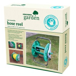 Kingfisher Garden Hose Pipe Storage Reel Capacity 60m REEL-650