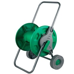 Kingfisher 60m Capacity Garden Hose Pipe Reel Trolley 652-60m