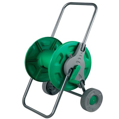 Kingfisher 60m Capacity Garden Hose Pipe Reel Trolley 652-60m