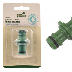 Kingfisher Double Male Garden Hose Pipe Straight Adapter Joiner 601MALESNCP