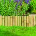 Kingfisher Natural Bamboo Lawn Flower Bed Edging 150mm x 1m LE4