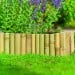 Kingfisher Natural Bamboo Lawn Flower Bed Edging 150mm x 1m LE4