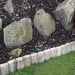 Kingfisher Wood Log Garden Lawn Flower Border Edging 1m Panel LE3