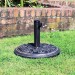 kingfisher Cast Iron Effect Parasol Garden Umbrella 9kg Round Base Weight PBASE