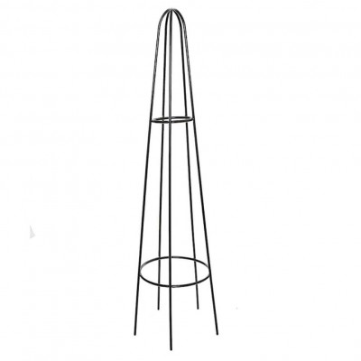 Kingfisher Garden Pyramid Obelisk Plant Metal Wire Support Frame 48 inch PGS48
