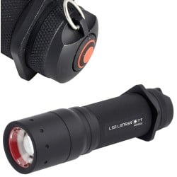 LED Lenser Police Tactical Focus Torch Black LED9804
