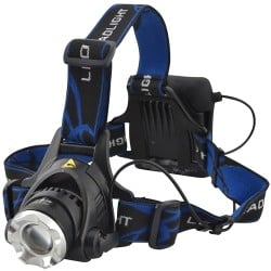 Lighthouse Elite Super Power CREE LED Zoom Head Torch 