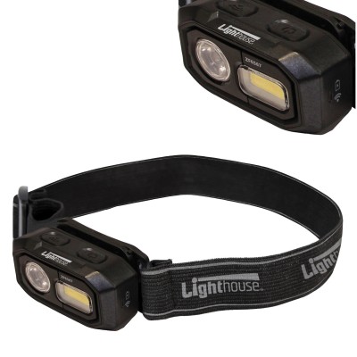 Lighthouse Rechargeable 300 Lumens LED Sensor Headlight L/HEHEAD300R