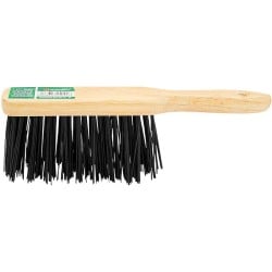 Marksman Hand Brush Heavy Duty Stiff Black Synthetic Garden Workshop 24044c