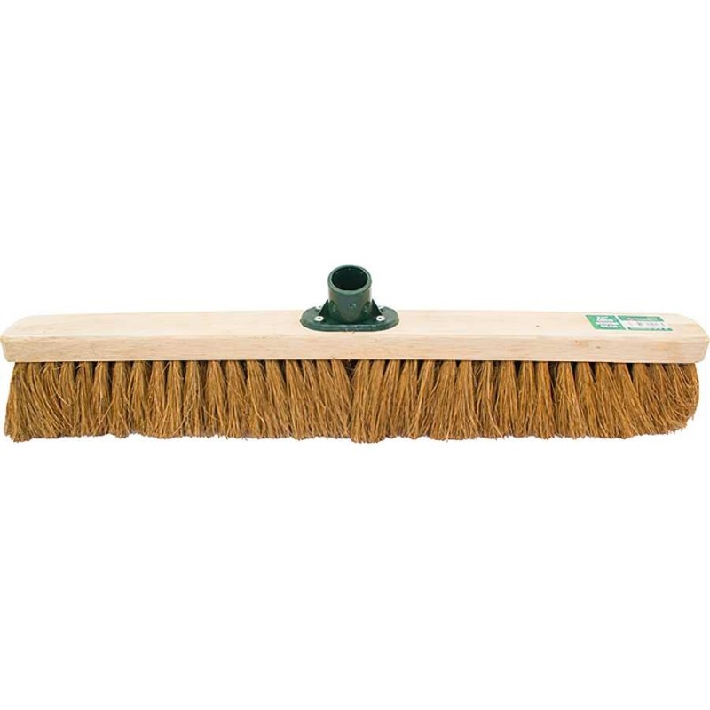 Marksman Soft Natural Coco Large Broom Head 24 inch Wide 24027C Sealants and Tools Direct