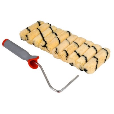 Marksman Mini 100mm 4 inch Emulsion Paint Tiger Roller Sleeve Kit 64113c