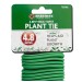 Marksman Garden Plant Support Green Tie Wire 4mm 4.8m 70038C