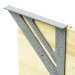 Marksman Aluminium Carpenters Roofing Square 180mm 55018C