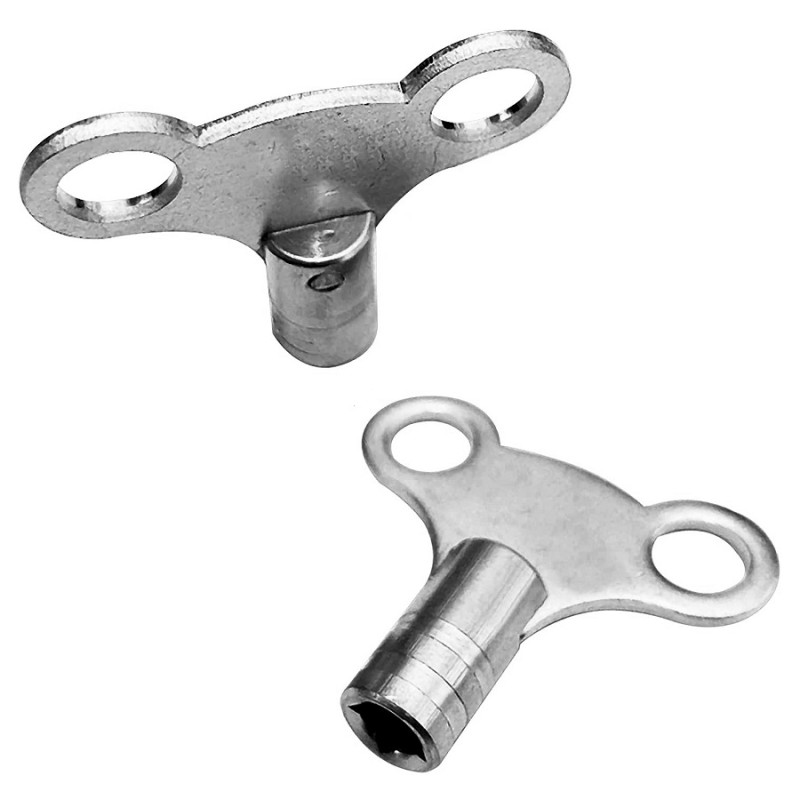 Marksman 2pc Metal Radiator Air Valve Bleed Key 69120C Sealants and Tools Direct