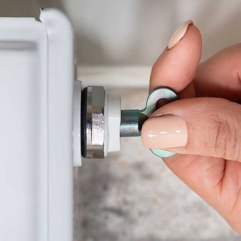 Marksman 2pc Metal Radiator Air Valve Bleed Key 69120C Sealants and Tools Direct